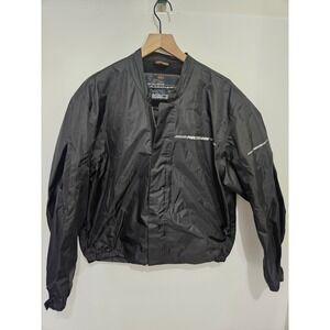 Fieldsheer Mens Black Motorcycle Jacket‎ Liner Full Zip Pockets Size MD RN 85377